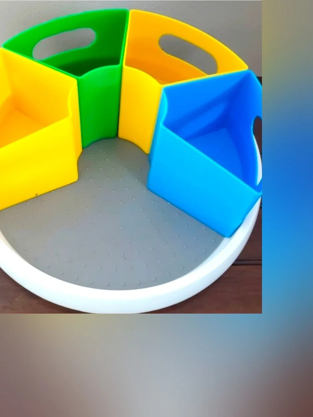 Rotating Desk Organizer Caddy - Multi Color Or Black And White